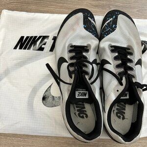 Nike  Zoom Rival Size 11 Black and White Men's Track and Field Running Shoes